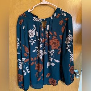 Maurice’s floral blouse